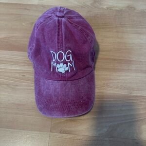 Rocket Dog Maroon 'Dog Mom' Cap